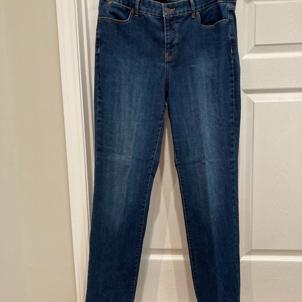 Talbots Simply Flattering 5 pocket Curvy jeans.  Size 10